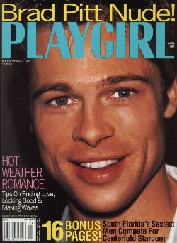 Playgirl Magazine: August 1997 - Brad Pitt Nude!: Patrice Baldwin