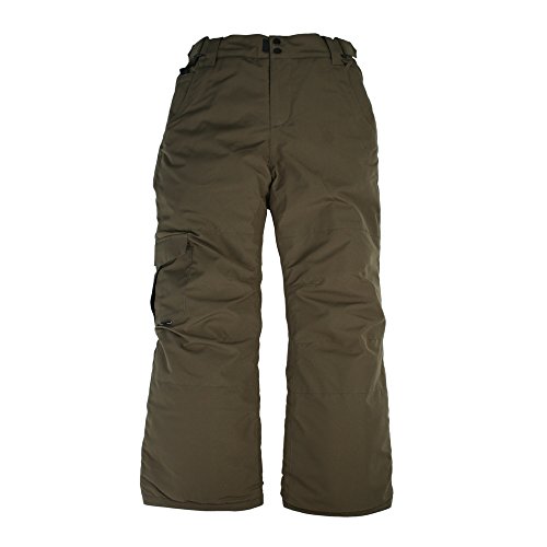 Ride Snowboard Outerwear Boy's Thunder Youth Pants, Olive, Small