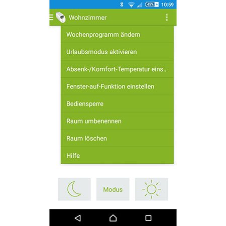 Zestaw 2-częściowy Bluetooth Smart termostat do grzejnika elektronicznego ze sterowaniem za pomocą aplikacji