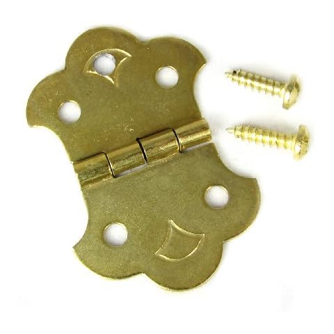 C. B. Gitty Cigar Box Guitar Brass Hinge Tailpiece Cover