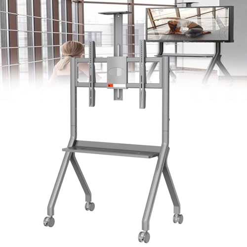 Soporte móvil para pizarra interactiva gris FD570 miniatura 1