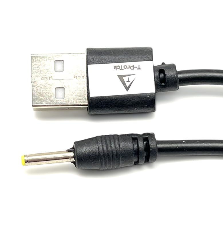 Cable USB de carga y cargador compatible con Yarvik Tab 460 GoTab Xerios