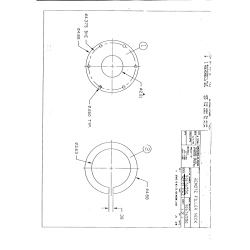 2 Inch Aluminum Remote Fuel Cell Filler Neck Flange Assembly #TOP4