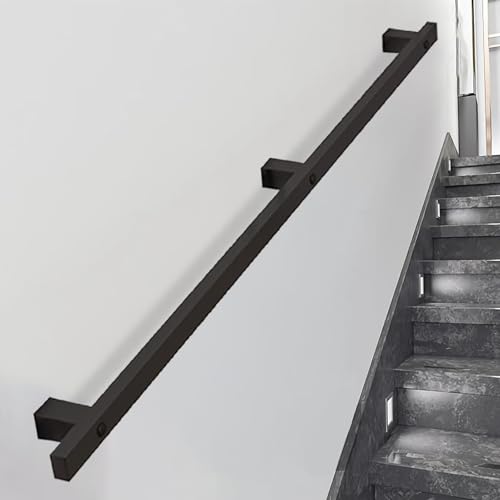 Rampe d'escalier en fer forgé robuste pour prévenir le risque de chute des seniors - 2