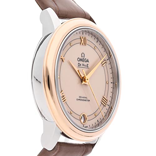 Omega De Ville Automatic Beige Dial Ladies Watch 424.23.33.20.09.0013