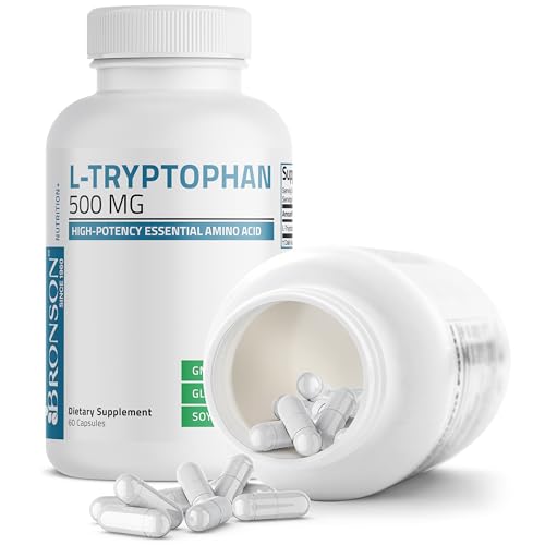 Bronson L-Tryptophan 500mg Capsules