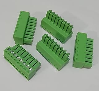 New for 5Pcs 8 Pin - 3.5mm Pluggable Quick Connector - Terminal Block - Phoenix Plug, 300V 8A