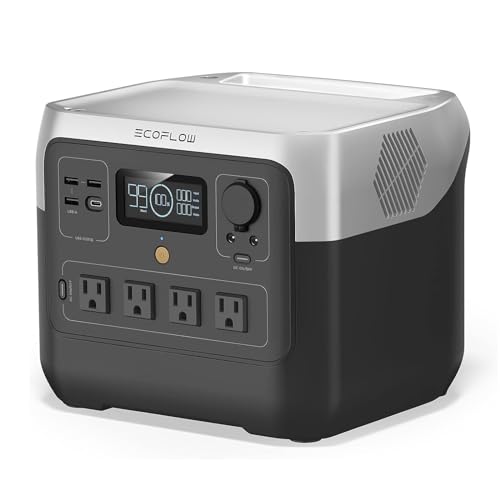 EF ECOFLOW Portable Power Station RIVER 2 Pro, 768Wh LiFePO4 Batt...