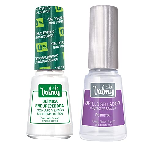 VALMY Pack Tratamiento Fortalecedor de Uñas: Química...