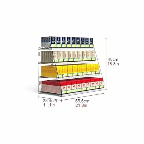 Amazon.com: Cigarette Display Rack for Retail Store, Rectangular Cigarette  Case Holder, Cigarette Display Stand Rack Pushers Cigarette Display, Retail  Display Organizer (Size : 79.5cmx28.4cmx48cm) : Health & Household
