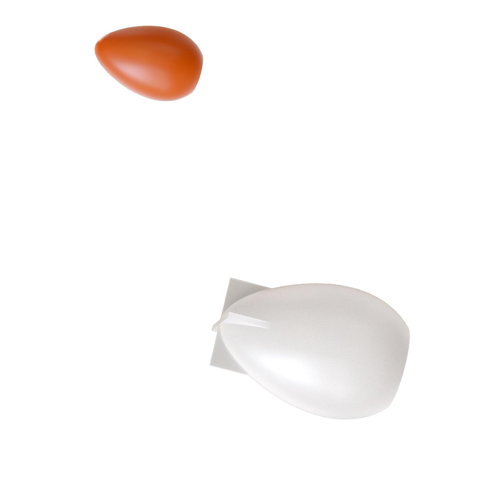 Xjdzineq Sturdy Silicone Eggs Shaped Ideal for Making Festival Scented Eggs Shape
