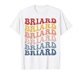 Briard Groovy Retro Chien T-Shirt