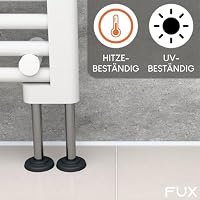 FUX 2 St. Heizungsrohr Rosette 15mm Abdeckung Verkleidung - Einzelrosetten – Ansicht 2