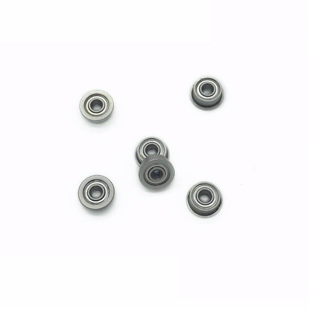 ZBJGBUIA 10Pcs F693ZZ 3x8x4 mm Bearings Deep Groove Ball Bearing F693