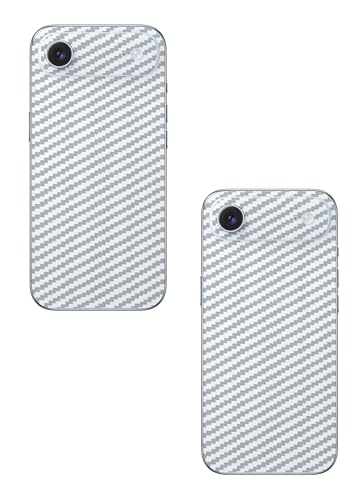 Image of (Pack of 2) Compatible with Apple iPhone Air Skin Sticker /Vinyl wrap /Protective Film Mobile Back Skin Carbon Fiber 3D Transparent by Candeal Mizhan(Only Back)