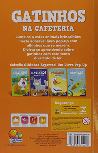 Olhinhos Espertos! Um Livro Pop-Up: Gatinhos na Cafeteria