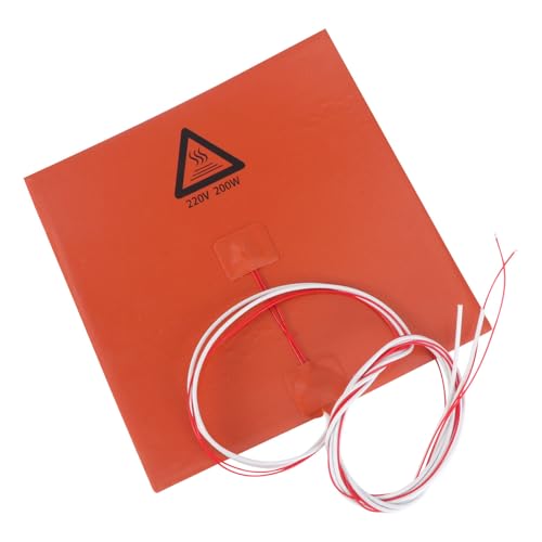 Plateau chauffant silicone 220v pour imprimer vos projets 3D sans warping
