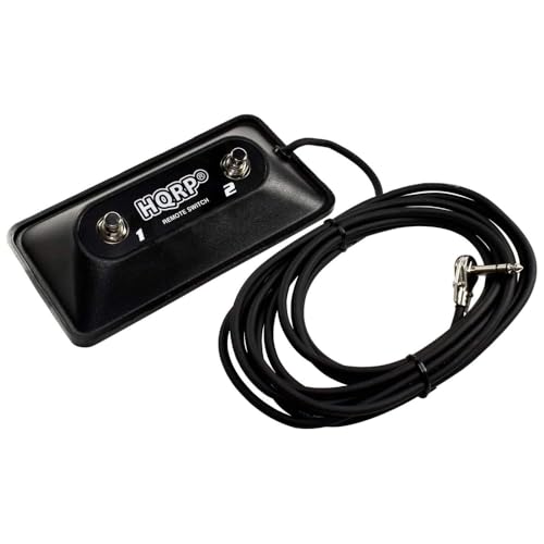 Pédalier multifonction HQRP à 2 boutons pour amplis Peavey TransTube Bandit