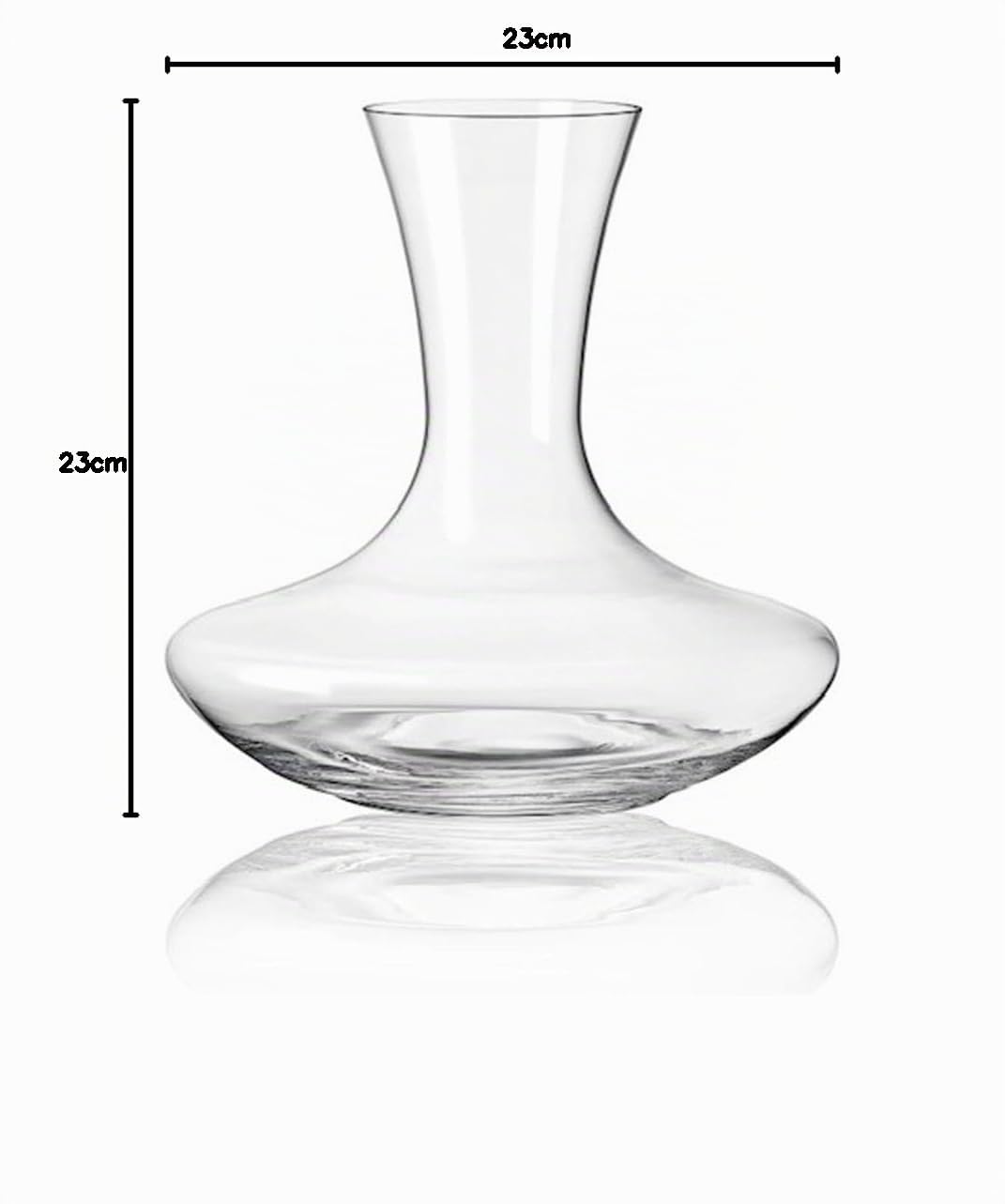 COUZON - Carafe oenologique - Sirius - Krysta, Contenance 1.5 L - Inox