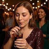 Zoom IMG-1 1000 cannucce cocktail compostabili nere Zoom IMG-1 1000 cannucce cocktail compostabili nere