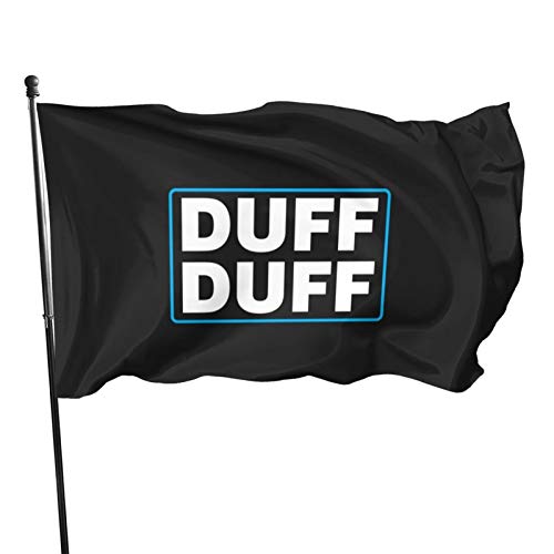 Banderas de cerveza de Duff, de 3 x 1,5 m