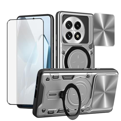 Coque OnePlus 13 5G magnétique béquille robuste et protection écran verre