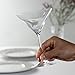 Riedel Vinum XL Martini Glasses (set of 2), Precision Blown Crystal Martini Glasses with Stem - Elegant Cocktail Glasses for Bar, 9.5oz, Machine Washable