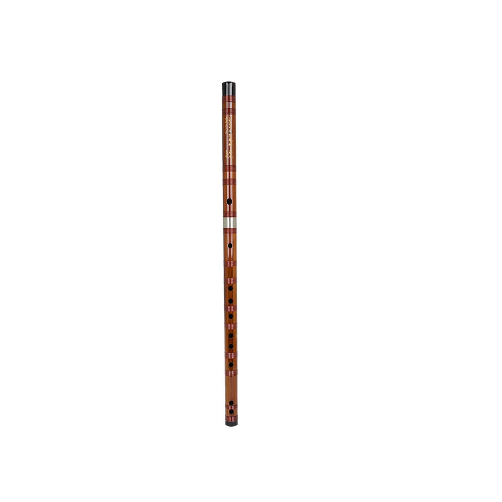 ZJchao Flauta, Llave de C Flauta bambú Amargo Instrumento Piccolo China China Instrumento de Madera Hecha a Mano Chino con Bolsa de Almacenamiento Nudo Chino
