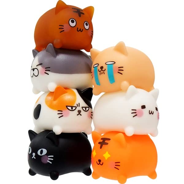Amazon.co.jp: ぷかぷかつみつみねこ 48個セット【お祭りバンクの感謝