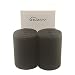 HUAYY 4 Inches Width 2 Yards Length,Sew on Hook and Loop Style,Non-Adhesive Nylon Strips Fabric,Black (4in x 2yd)