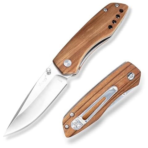 Pocket Knife with Clip and Liner Lock Cover