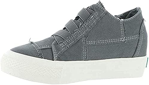 Blowfish Malibu Women's Mamba Sneaker, Blue Tuna Color Washed Canvas, 8.5 | Image 2