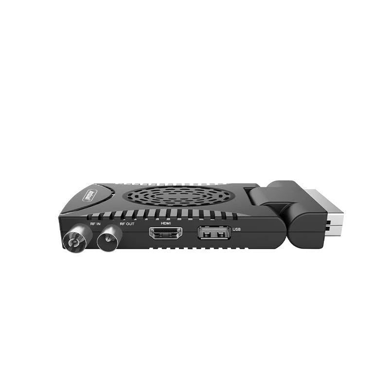 Decoder Tv Digitale Terrestre DVB-T2 HD 4K H.265 USB Scart HDMI Dolby