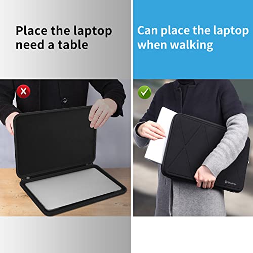 Housse rigide ordinateur portable MacBook Pro 16 semi-ouverte protégeant des chocs - 4