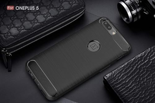 Image of Hybrid Carbon Fiber Back Case for OnePlus 5 (Black)