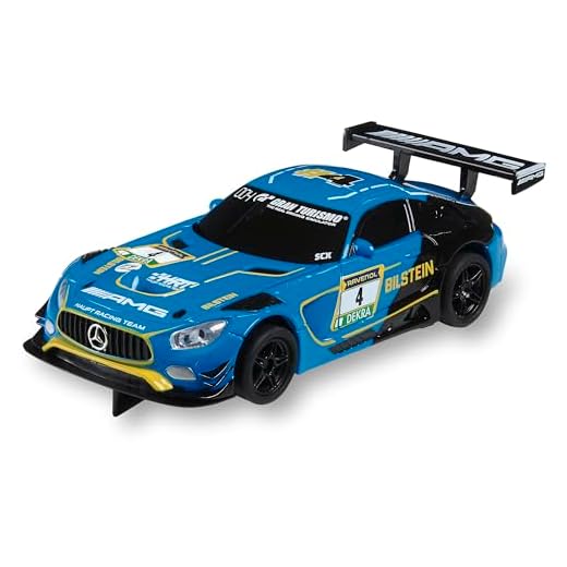 SCALEXTRIC - Veh&iacute;culo de Carreras Compact - Coche Slot - Escala 1:43 (Mercedes AMG GT3-24h)