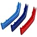 VANJING Compatible with M-Colored Stripe Grille Insert Trims BMW F30 2013-2018 3 Series (8 Beams not Fit 11 Beams) Kidney Grills