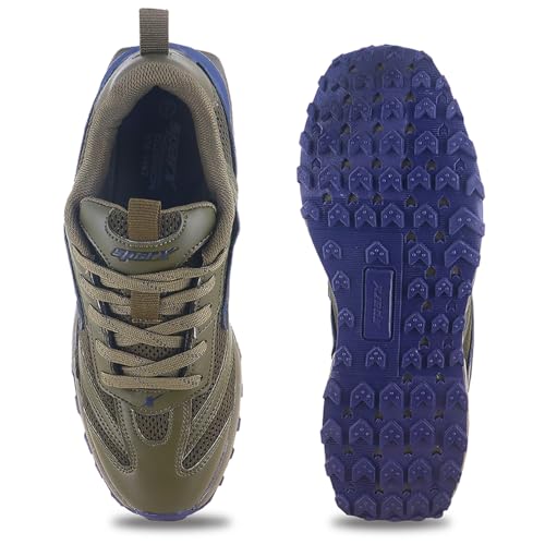Image of SPARX Sports Running Shoes for Men - Lightweight Breathable Lace-Up Athletic Shoes with Cushioned Comfort, Shock Absorption, Durable Grip, Flexible Sole & Everyday Walking Performance