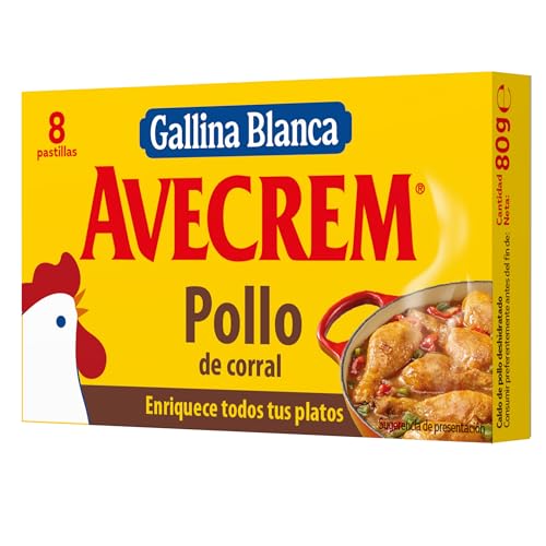 Gallina Blanca Avecrem Caldo de Pollo, 8 Pastillas