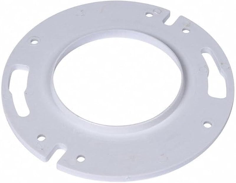 Oatey Closet Flange, Toilet, PVC Plastic, White 43519 - 1 Each