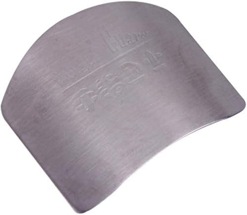 Miniatura 5 de Protector de dedos, protector de dedo de acero inoxidable protector de mano cuchillo de picar herramienta de cocina, cortador de verduras protector