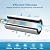 AQUA CREST FXHTC Whole House Water Filter, Well Water Filter Replacement for GE® FXHTC, GXWH40L, American Plumber W10-PR, Culligan® RFC-BBSA, W10-BC, Carbon Filters, 5 Micron, Pack of 4