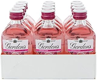 Gordon's Premium Pink Gin 5cl Miniature - 12 Pack