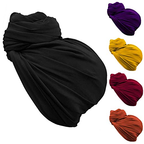 Satin Headwrap for Wrapping Hair at Night - Satin Headwrap for Natural Hair