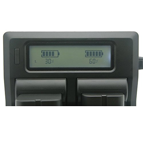 Sr Sun Room NP FV70 Npfv70, Np Fv100, Npfv100 Battery Charger Renheng Dual Lcd Display Fast Charge Digital Camcorder Battery Charger thumb #3