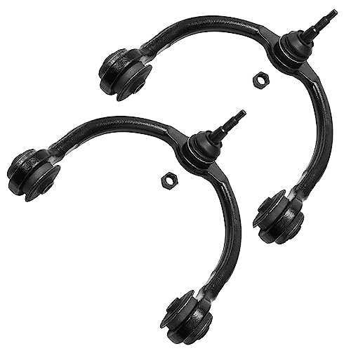 Image of Detroit Axle - Front 14pc Suspension Kit 2005-2010 Jeep Grand Cherokee Commander, 2 Struts 4 Lower & Upper Control Arms w /Ball Joints 4 Tie Rods 2 Sway Bars 2 Boots 2006 2007 2008 2009 Replacement