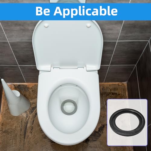Image of 5Pcs 385311658 RV Toilet Seal Replacement with Gloves for Dometic 300 /310 /320, Rubber Flush Ball Seal Gasket for Solve Toilet Leakage and Stink
