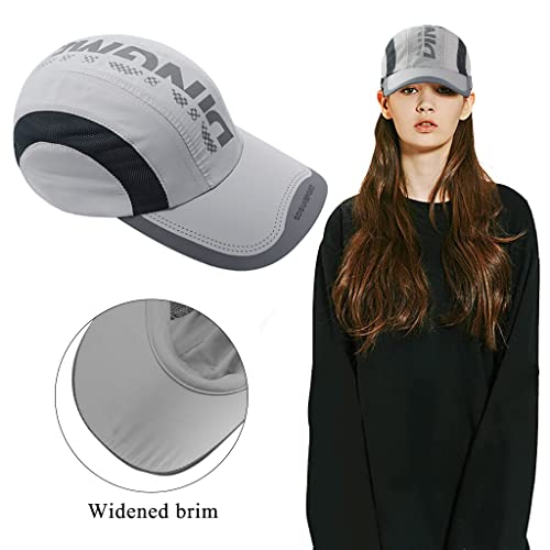 Image of Zibuyu� Baseball Caps for Men Women Sports Cap Breathable Cotton Cap Outdoor Fishing Hiking Adjustable Buckle Closure Summer Cap - Green /Grey /Black