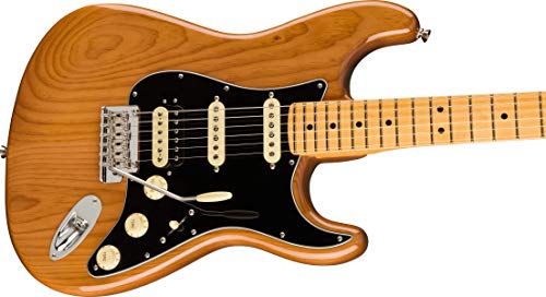Fender American Professional II Strat MN HSS (Roasted Pine) – Guitare Électrique - Les Beatles, Paul McCartney, John Lennon, RIngo Starr, George Harrison Fender American Professional II Strat MN HSS (Roasted Pine) - Guitare Électrique – Image 5