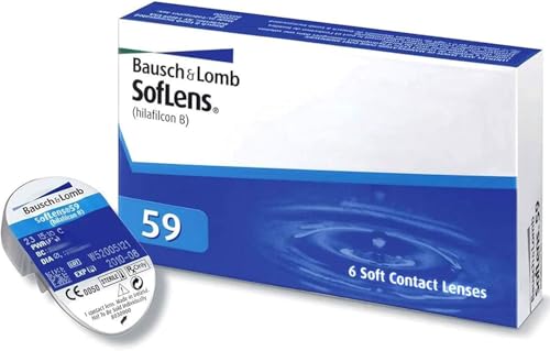 SofLens 59 Lenti a Contatto Correttive Mensili, 6 lenti, BC 8,6 mm / DIA 14,2 / -4,25 diottrie - 4